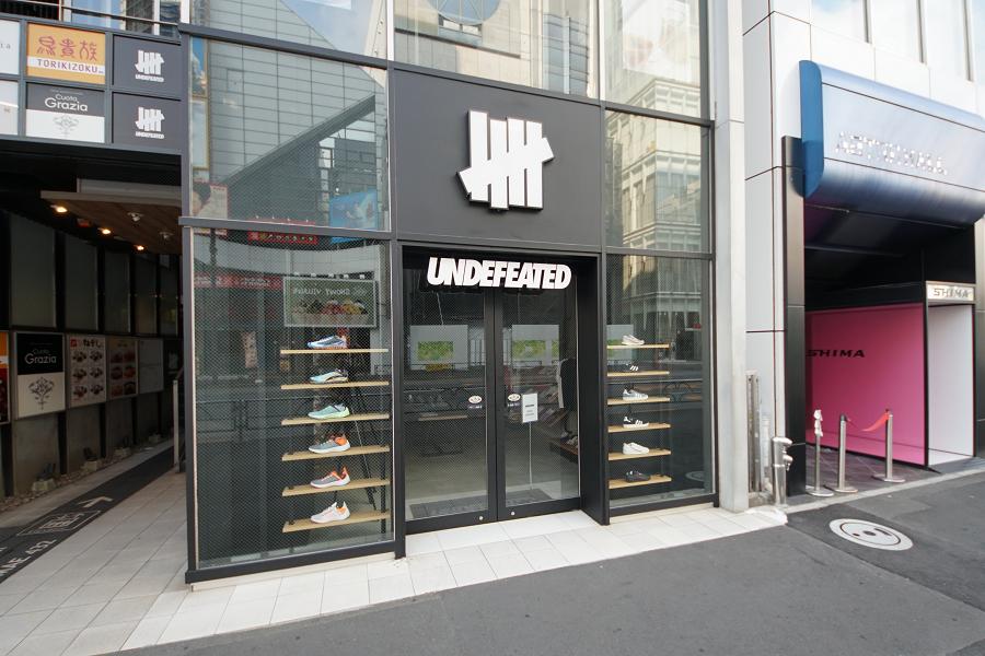 UNDEFEATED HARAJUKU MEIJI DORI アンディフィーテッド  原宿明治通り