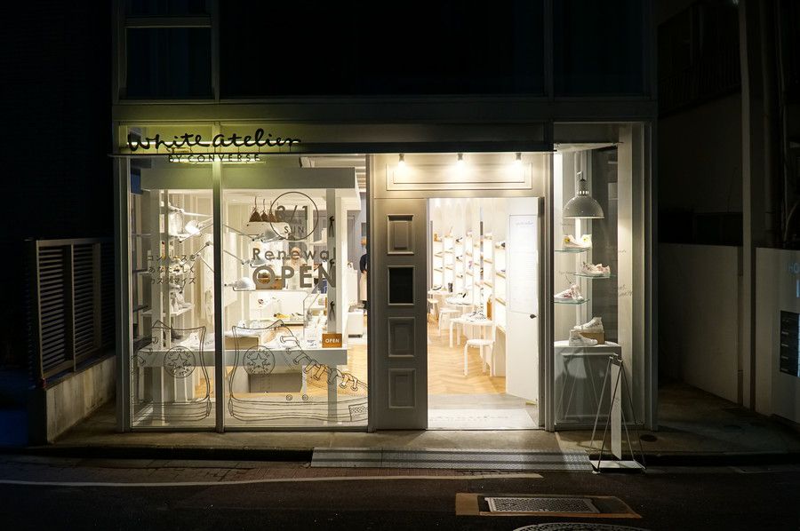 コンバース 原宿キャットストリート White atelier_BY CONVERSE (ホワイトアトリエ バイ コンバース)