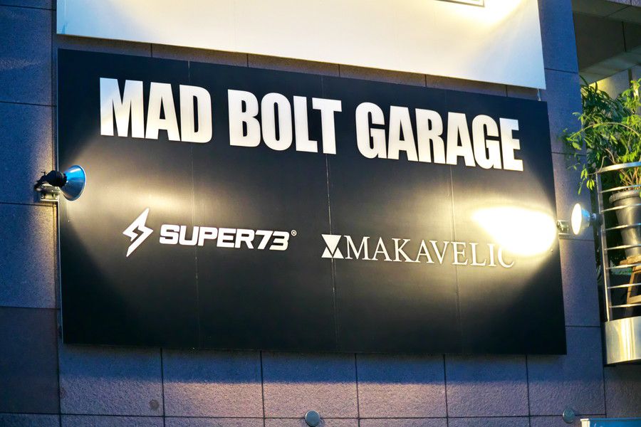 MAD BOLT GARAGE HARAJUKU 原宿 マキャベリック/SUPER 73