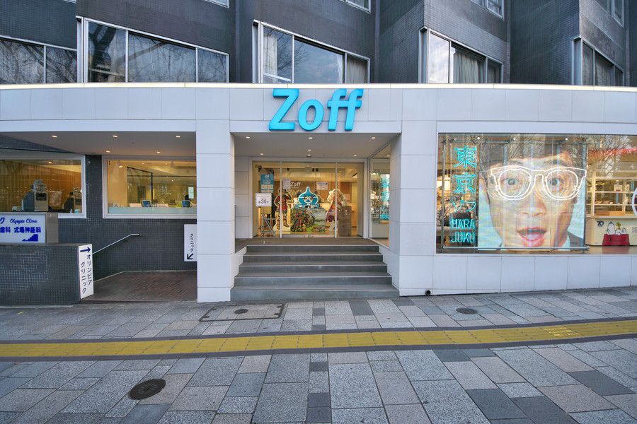 Zoff ゾフ 原宿店 眼鏡 メガネ 専門店