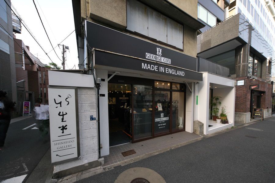 GEORGE COX(ジョージ・コックス) ポップアップストア 青山 骨董通り