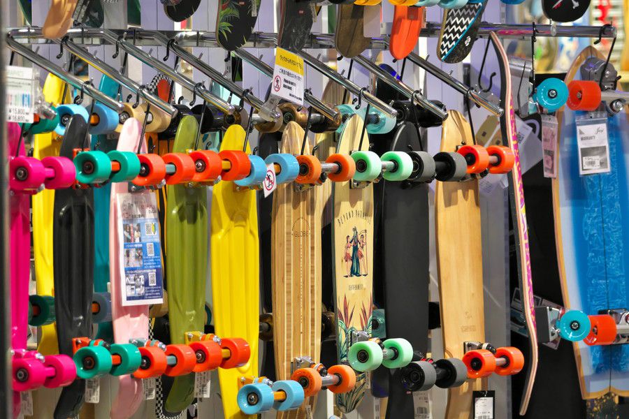 ムラサキスポーツ 原宿明治通り店 ショートスケートボード ミニクルーザー ペニー