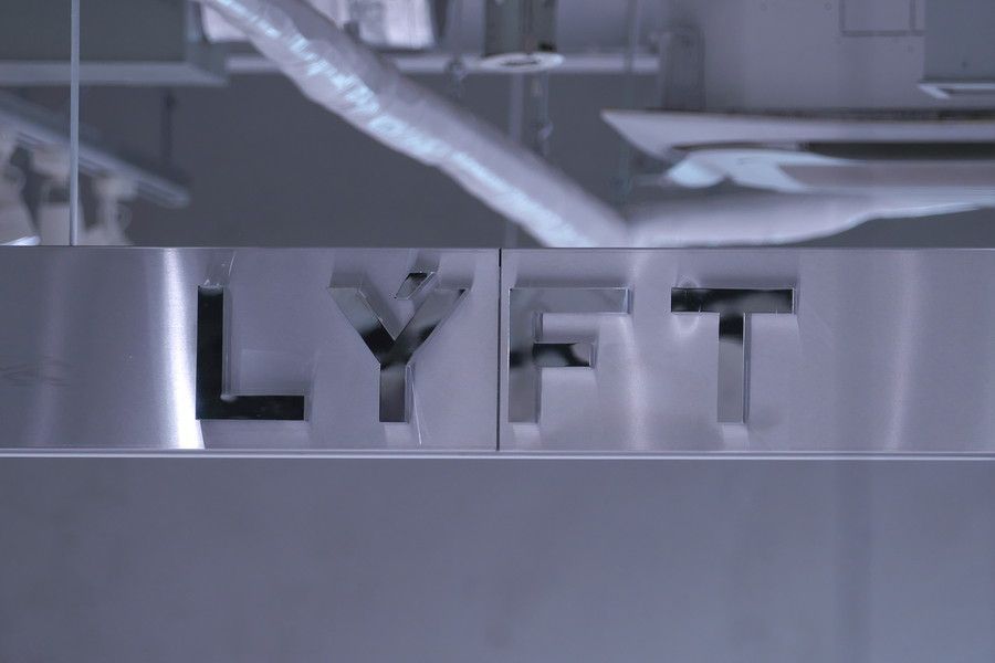 LYFT(リフト) 表参道&原宿ストアの店内ロゴ