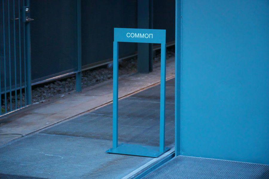 Gallery COMMON(ギャラリーコモン) の立て看板