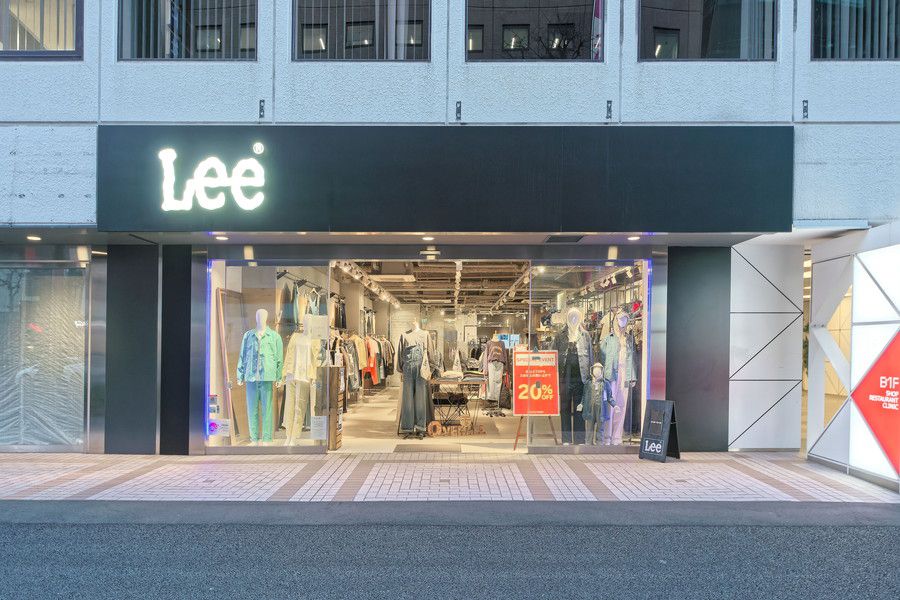 Lee 原宿店 明治通りの外観