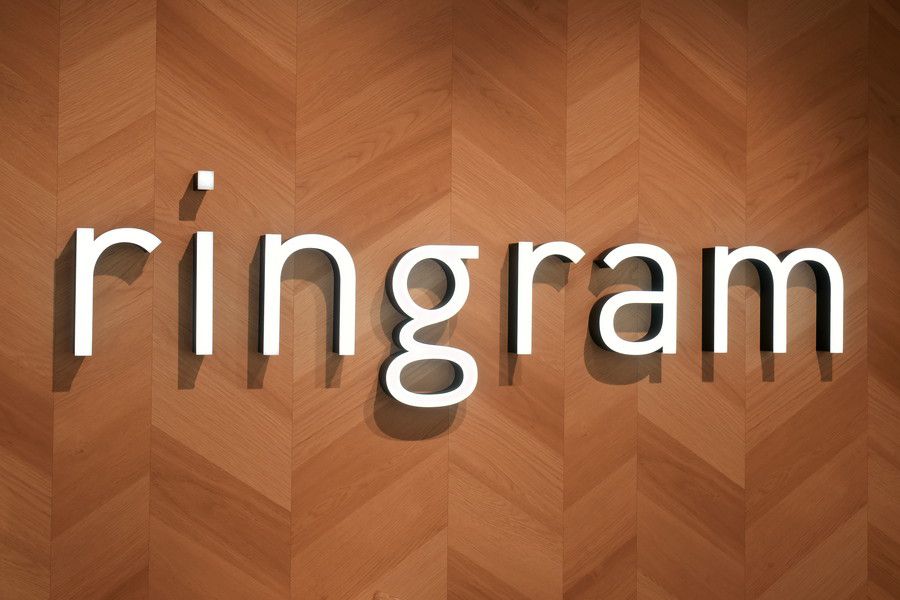ringram(リングラム) 表参道店の店内ロゴ