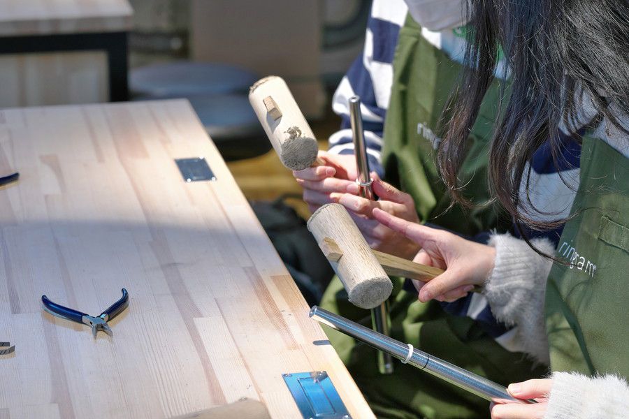 結婚指輪を二人で作る事が出来る