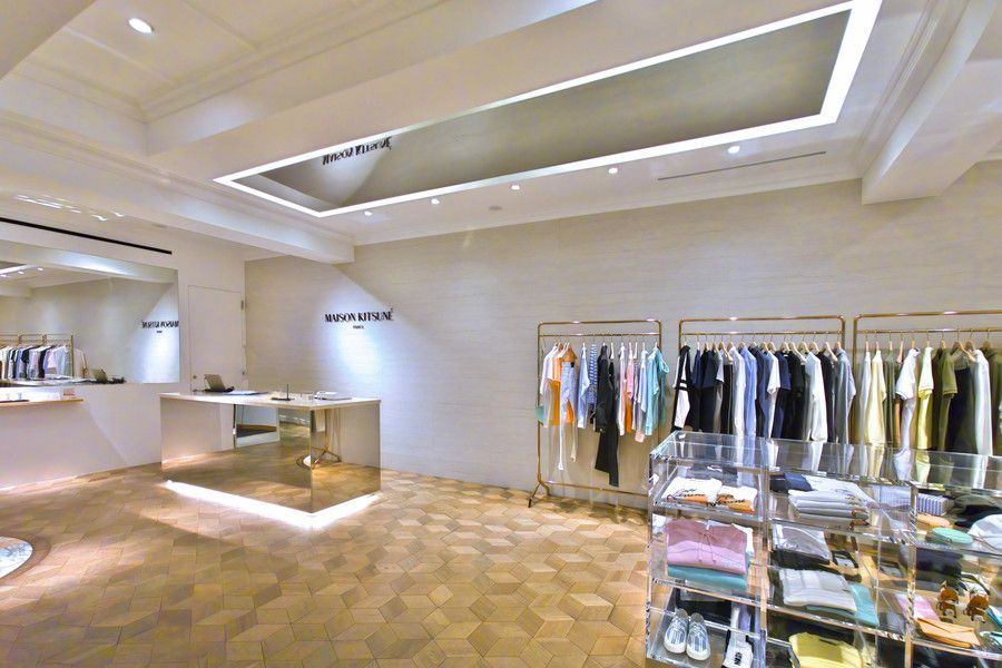 メゾン キツネ 青山 店内の様子