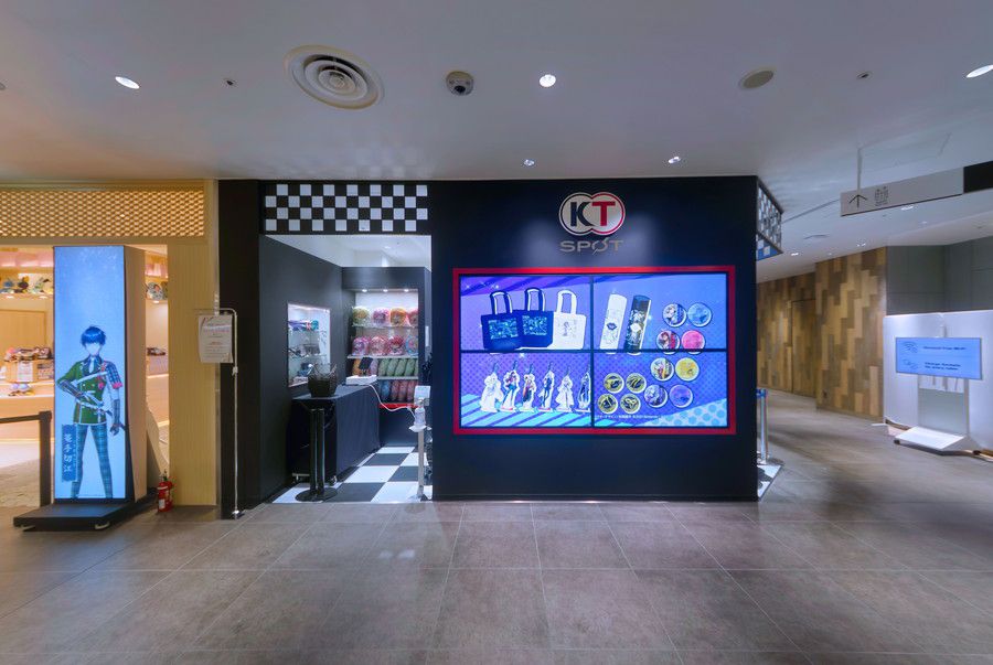 コーエーテクモ スポット 渋谷パルコのエントランス