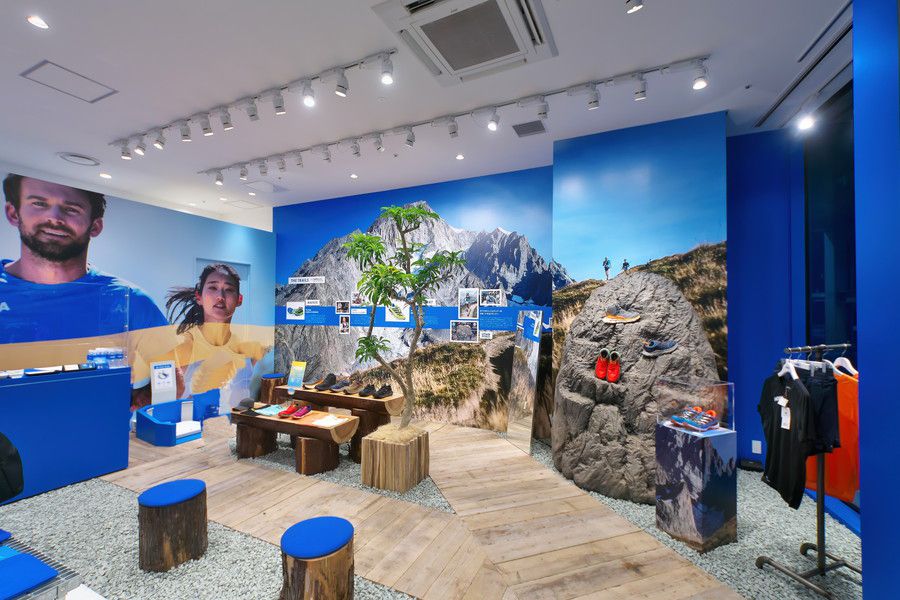 HOKA(ホカオネオネ) 渋谷 ミヤシタパークの店内の様子