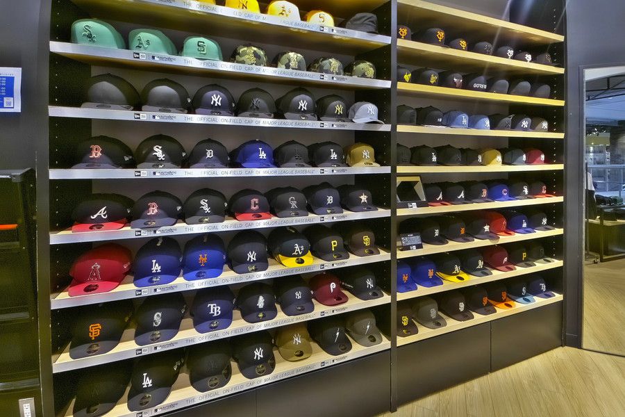 NEW ERA(ニューエラ) お台場のディスプレイ