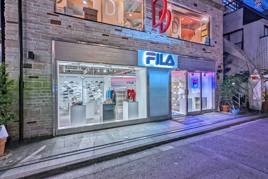 FILA(フィラ) 原宿 プロペラ通りの周辺の様子