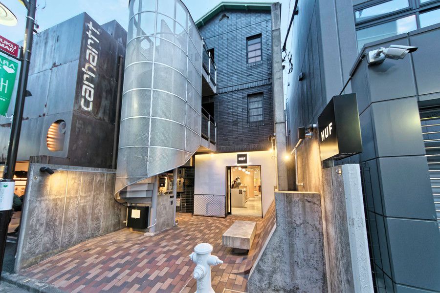 HUF(ハフ) 原宿の外観