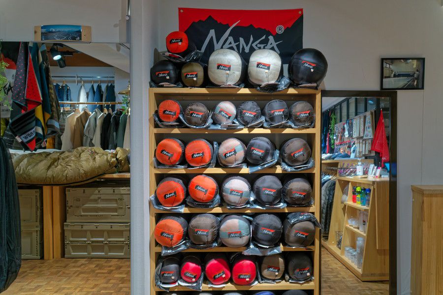 NANGA(ナンガ) 碑文谷(目黒)のシュラフのラインナップ