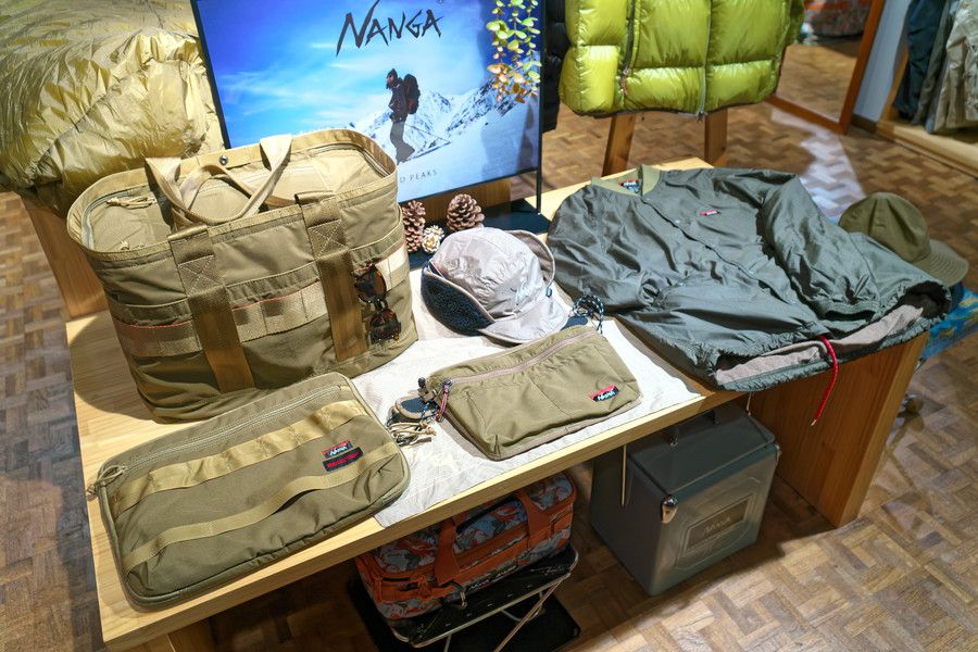 NANGA(ナンガ) 碑文谷(目黒)のコラボレーションアイテム