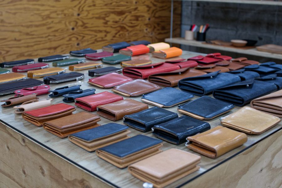 スキマ 恵比寿の革の財布類