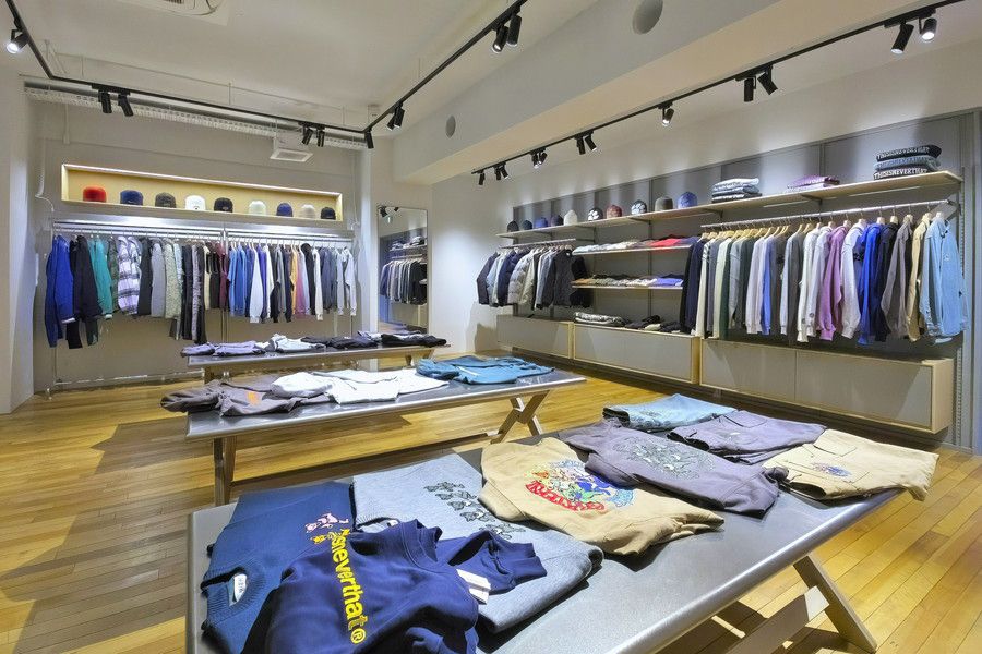thisisneverthat(ディスイズネバーザット) 原宿の店内の様子