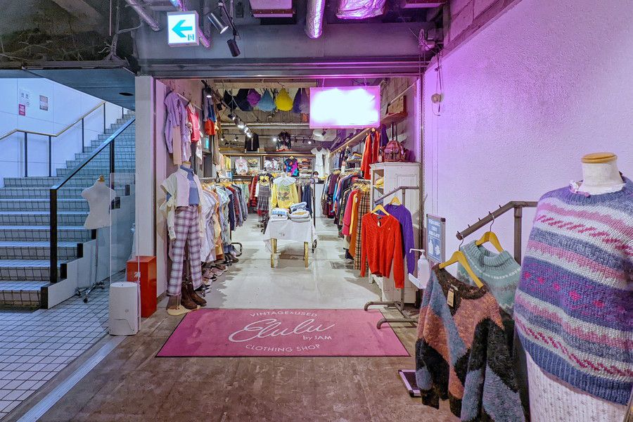 Elulu by JAM(エルル バイ ジャム) 原宿店の外観