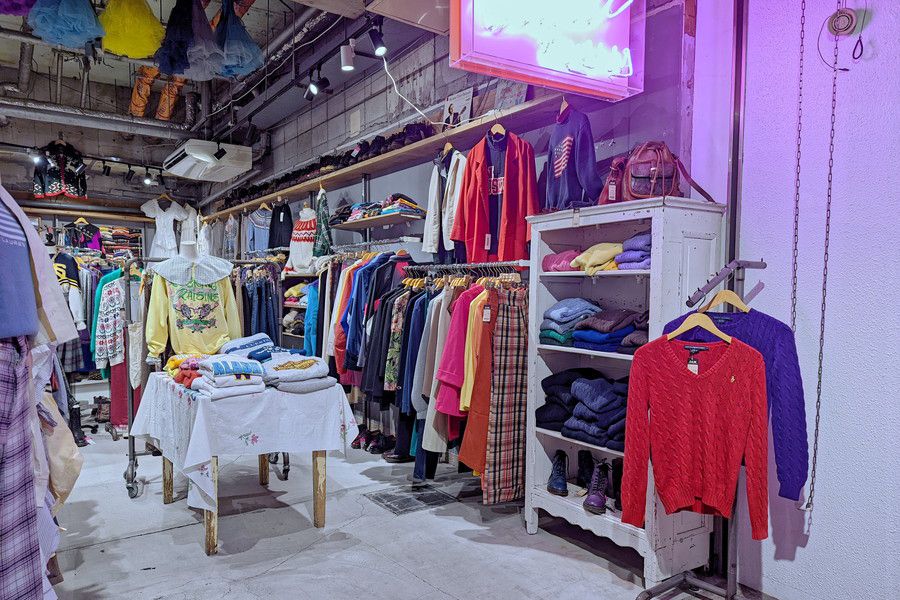 Elulu by JAM(エルル バイ ジャム) 原宿店の店内の様子