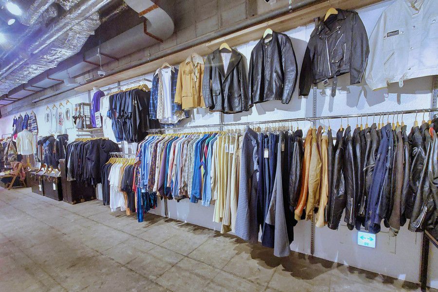 古着屋 JAM(ジャム) 原宿店のディスプレイ