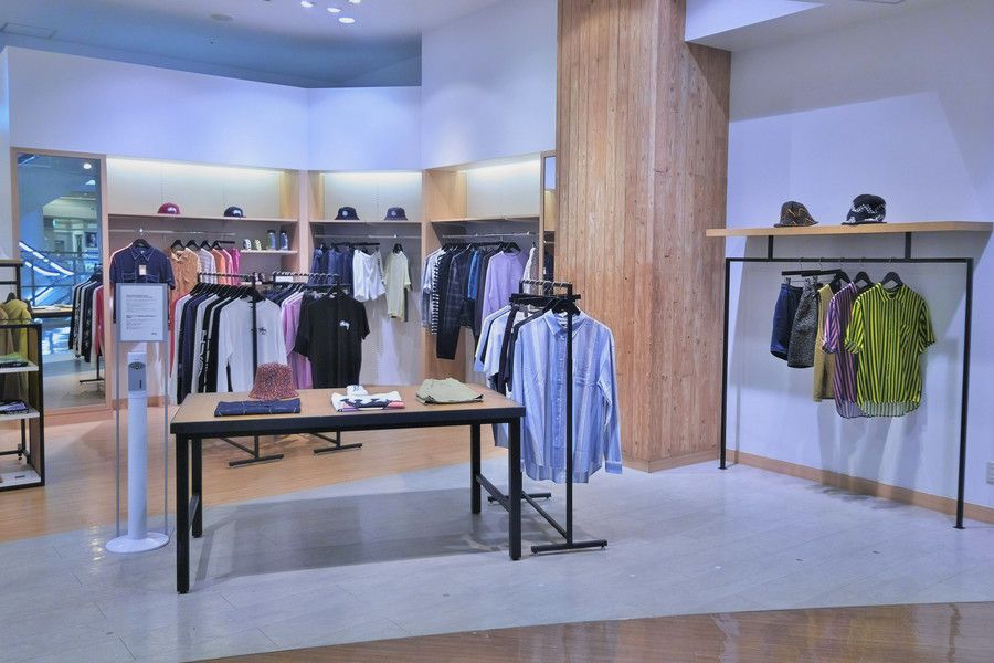 STUSSY(ステューシー) お台場のディスプレイ