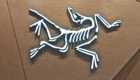 アークテリクス 原宿ブランドストアの始祖鳥のロゴ