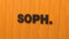 SOPH.(ソフ) 六本木ヒルズのブランドロゴ