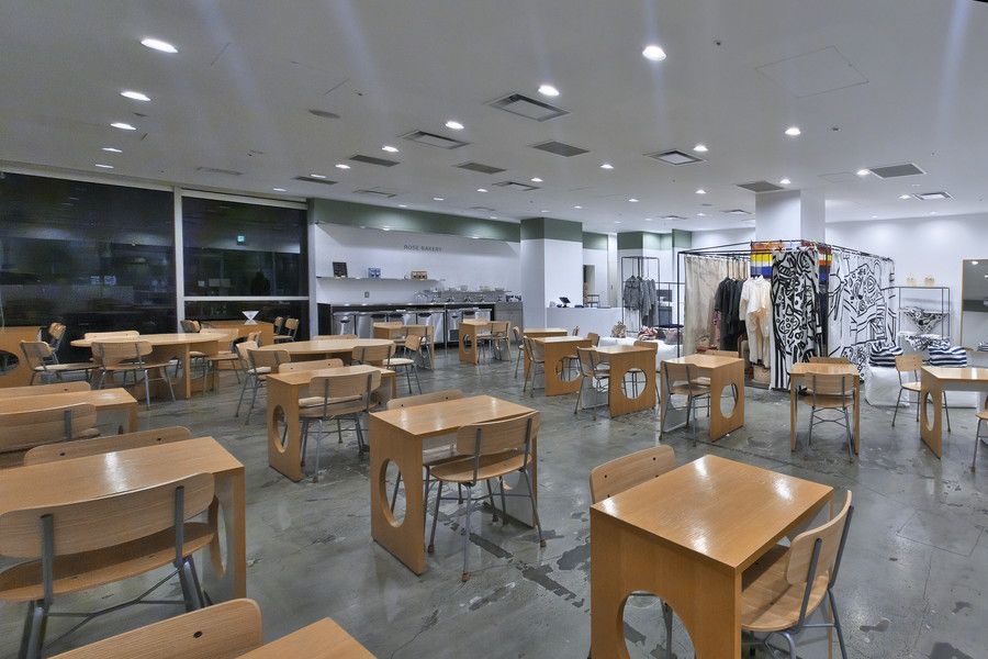 ドーバーストリートマーケット 銀座 ローズベーカリー カフェ