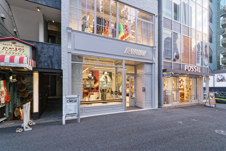K-WAY(ケーウェイ) 渋谷店の外観