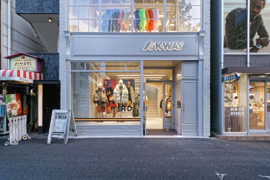 K-WAY(ケーウェイ) 渋谷店のエントランス