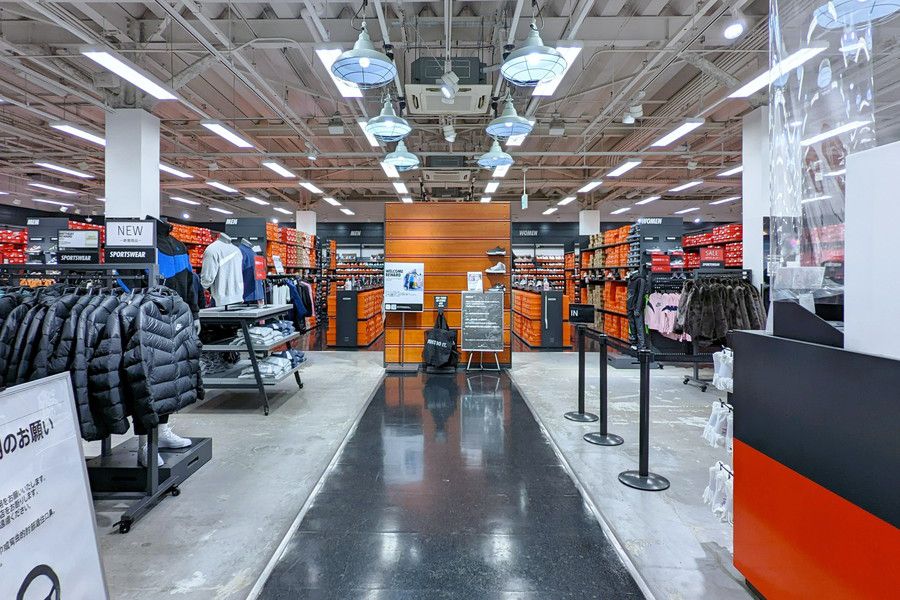NIKE(ナイキ) アウトレット 南大沢の店内の様子