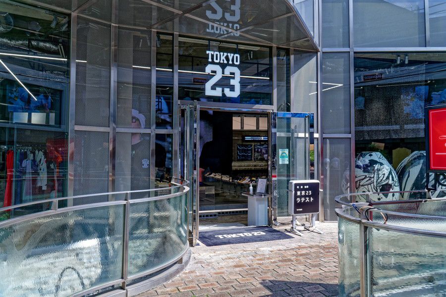 TOKYO23(東京23) 原宿 ジョーダンストアのエントランス