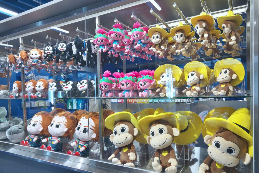 ポケユニ 原宿 明治通りのぬいぐるみ