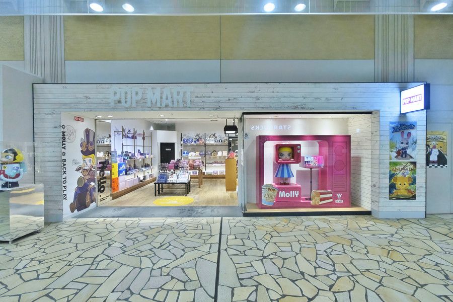 POP MART(ポップマート) アクアシティ お台場の外観