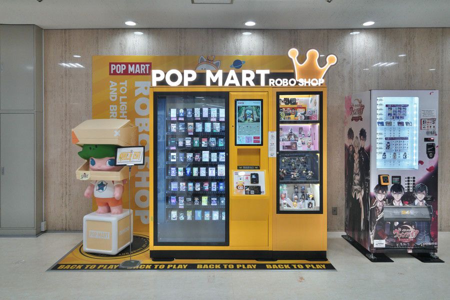 POP MART(ポップマート) 自販機 池袋 サンシャイン アルタ