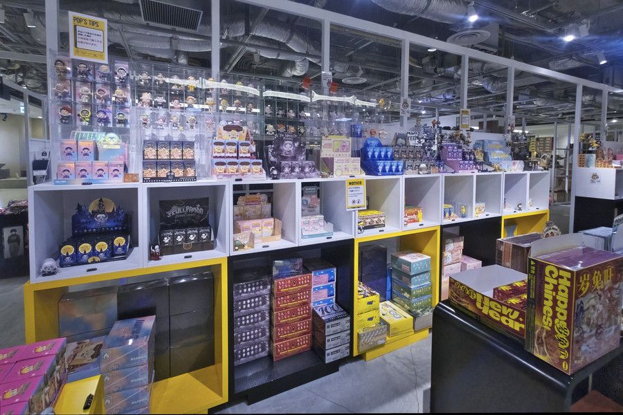 POP MART(ポップマート) 渋谷パルコの店内の様子