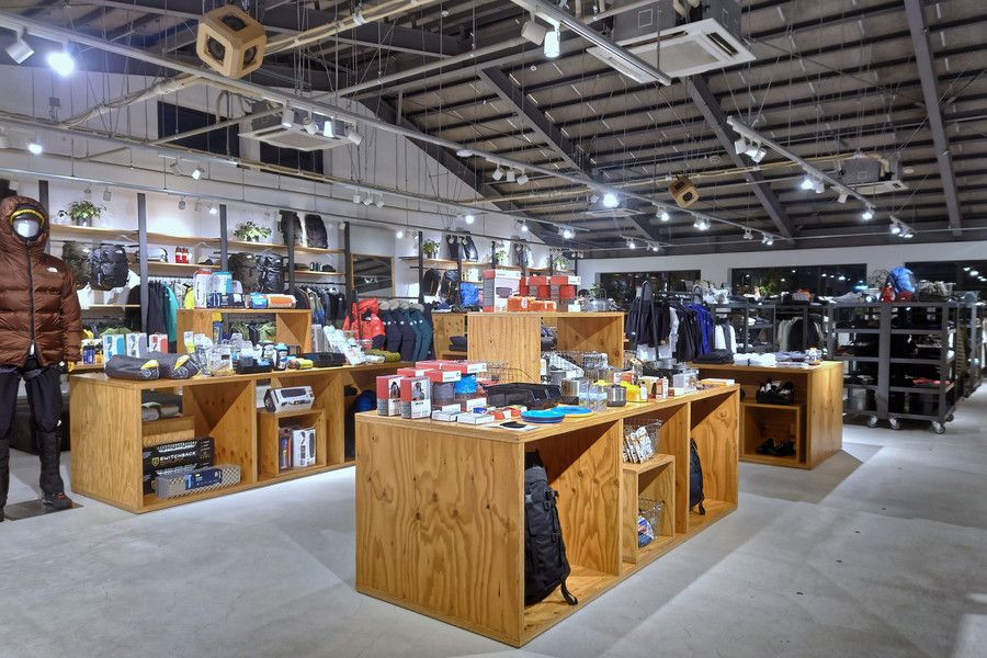 THE NORTH FACE(ザ・ノース・フェイス) 昭島 アウトドアヴィレッジ 2F店内の様子