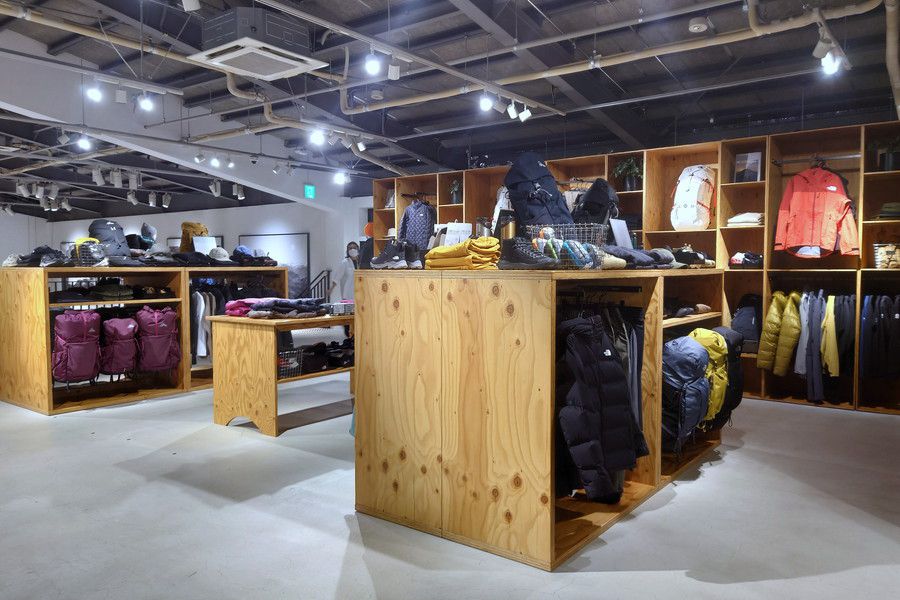 THE NORTH FACE(ザ・ノース・フェイス) 昭島 アウトドアヴィレッジ 2F店内の様子