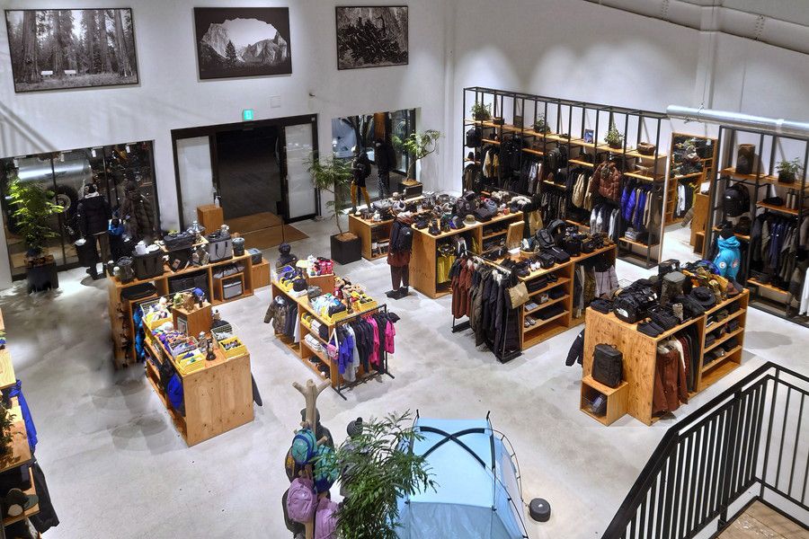 THE NORTH FACE(ザ・ノース・フェイス) 昭島 アウトドアヴィレッジの店内の様子