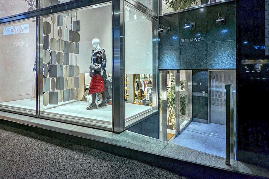 THE NORTH FACE 3(march) ザ・ノース・フェイス マーチ 原宿の入り口