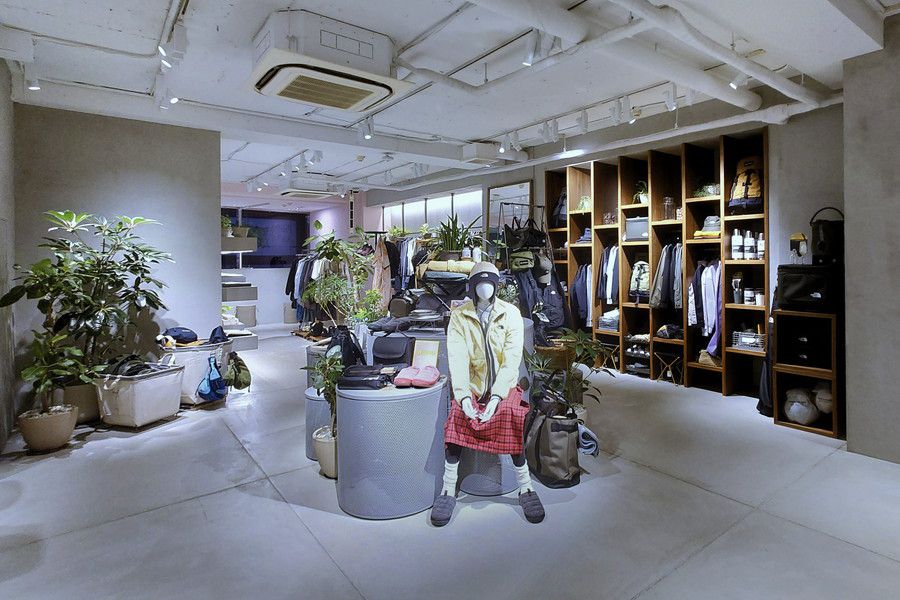 THE NORTH FACE 3(march) ザ・ノース・フェイス マーチ 原宿の2F店内の様子