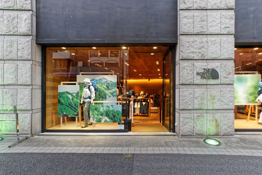 THE NORTH FACE Mountain(ザ・ノース・フェイス マウンテン) 原宿のエントランス