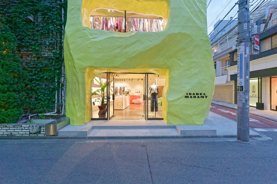 イザベル マラン 青山店のエントランス(入り口)