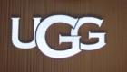 UGG TOKYO FLAGSHIP STORE(アグ 東京 フラッグシップ ストア)の店内のブランドロゴ
