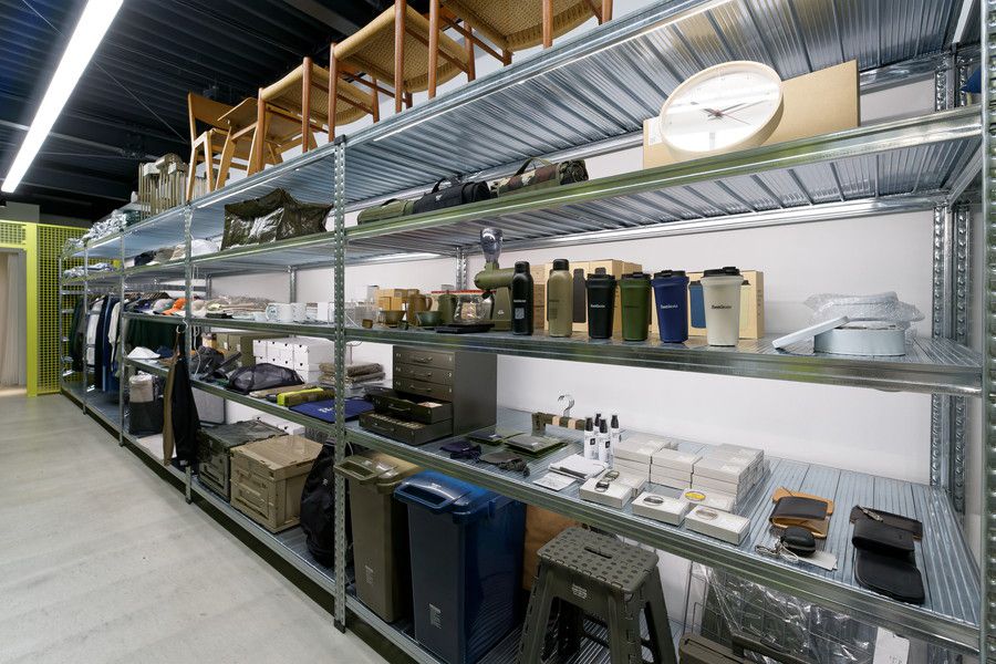 FreshService(フレッシュサービス) 原宿のグッズ類のディスプレイ