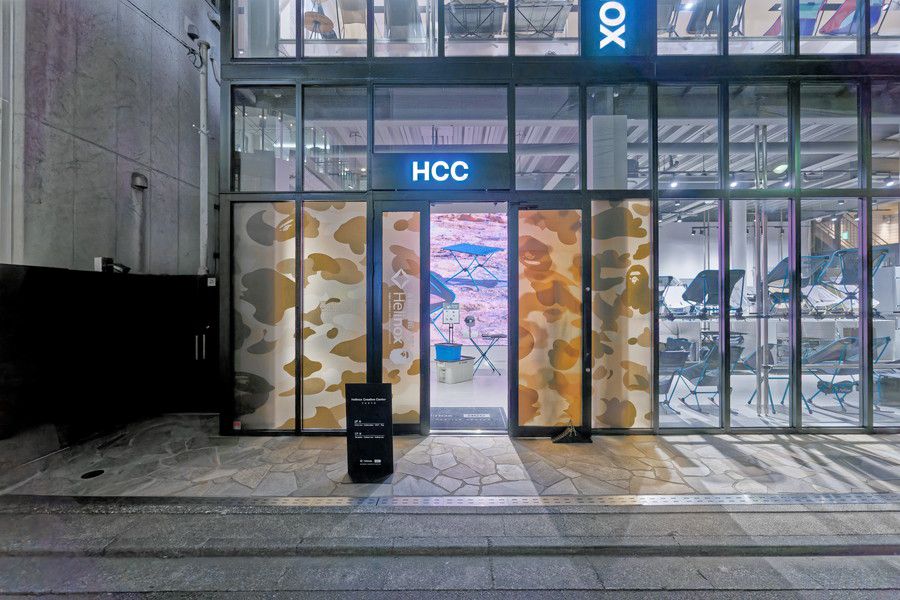 Helinox(ヘリノックス) 原宿のエントランス