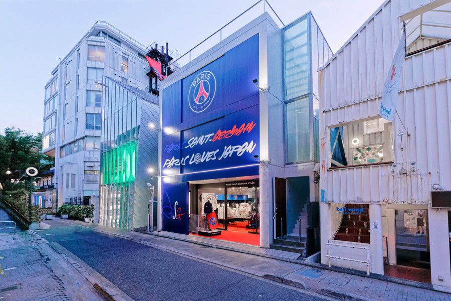 パリサンジェルマン(PSG) 表参道の外観