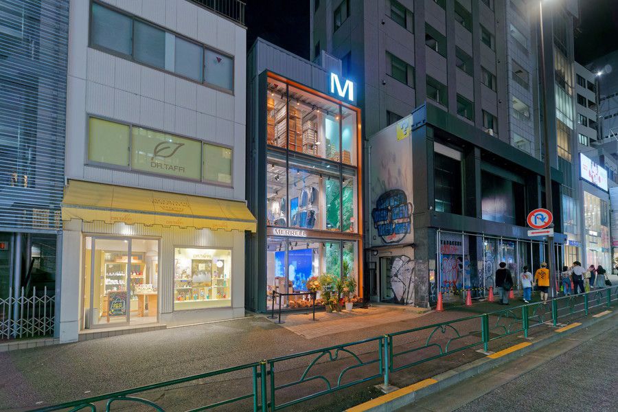 メレル 原宿 MERRELL HARAJUKU FLAGSHIPの周辺の様子