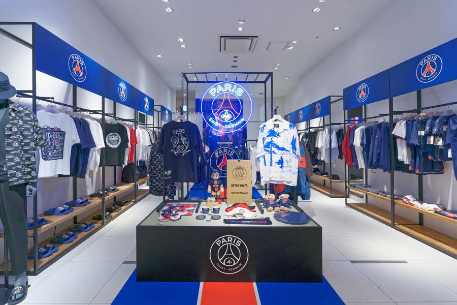 パリサンジェルマン ストア 東京の店内の様子