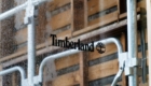 ティンバーランド 代官山 TIMBERLAND BOUTIQUE TOKYOのドアにあるブランドロゴ